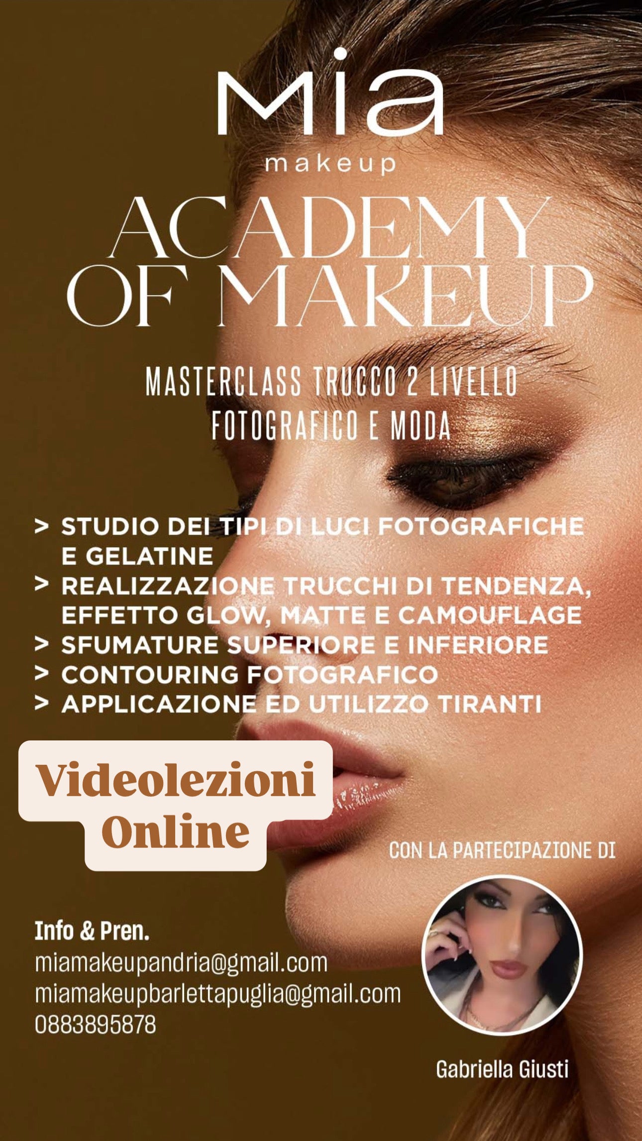 Masterclass Trucco fotografico • Online