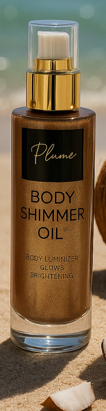 Coconut Body Oil Glitter