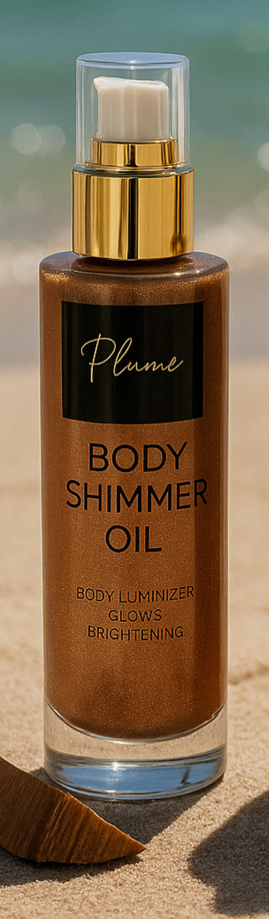 Coconut Body Oil Glitter
