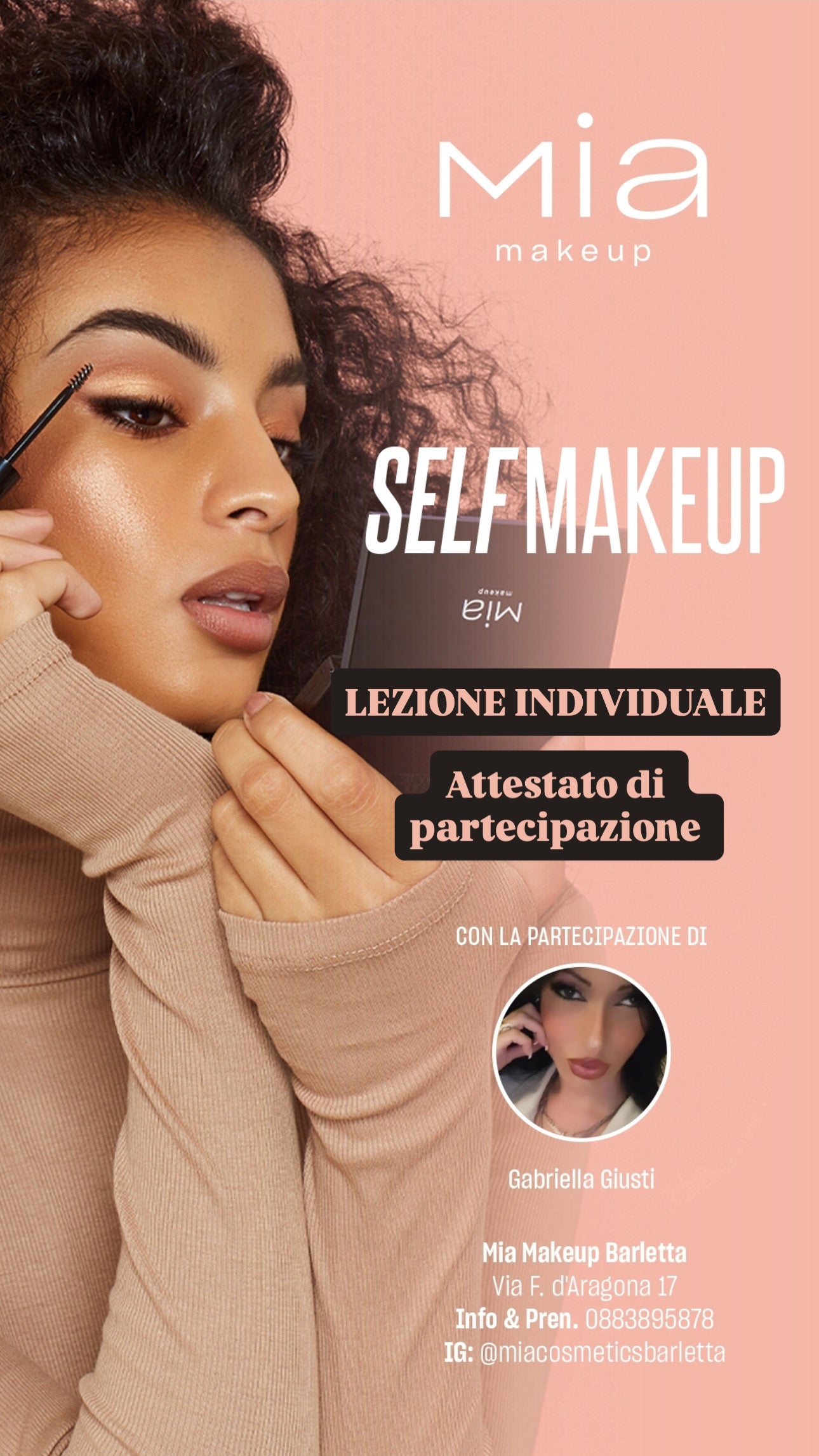 Lezione self make up • In presenza