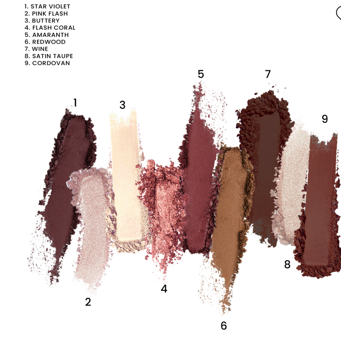 GLAM EYESHADOW MAUVE PALETTE