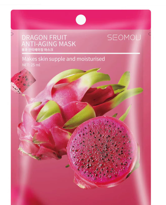 Dragon Fruit Anti-Aging Mask 🫰🏻🇰🇷