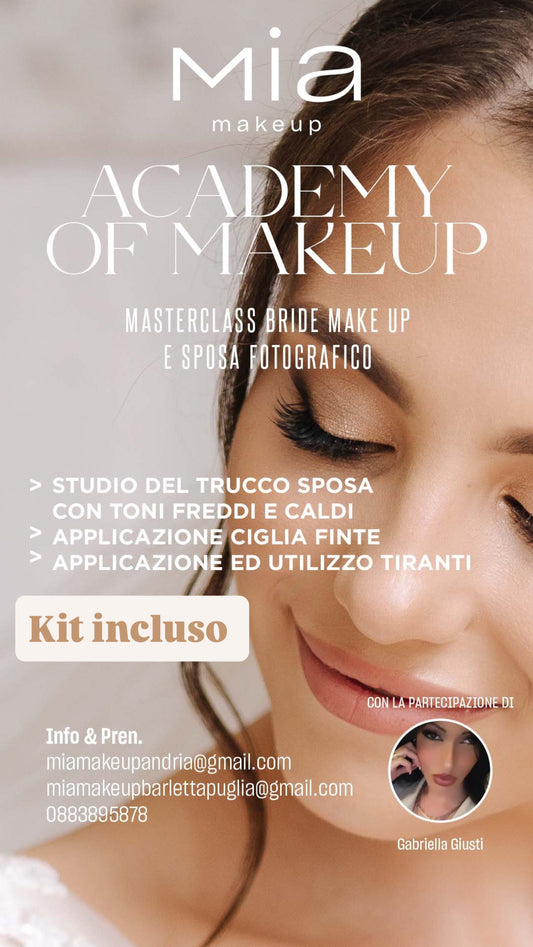 Masterclass Trucco Sposa • In presenza con kit