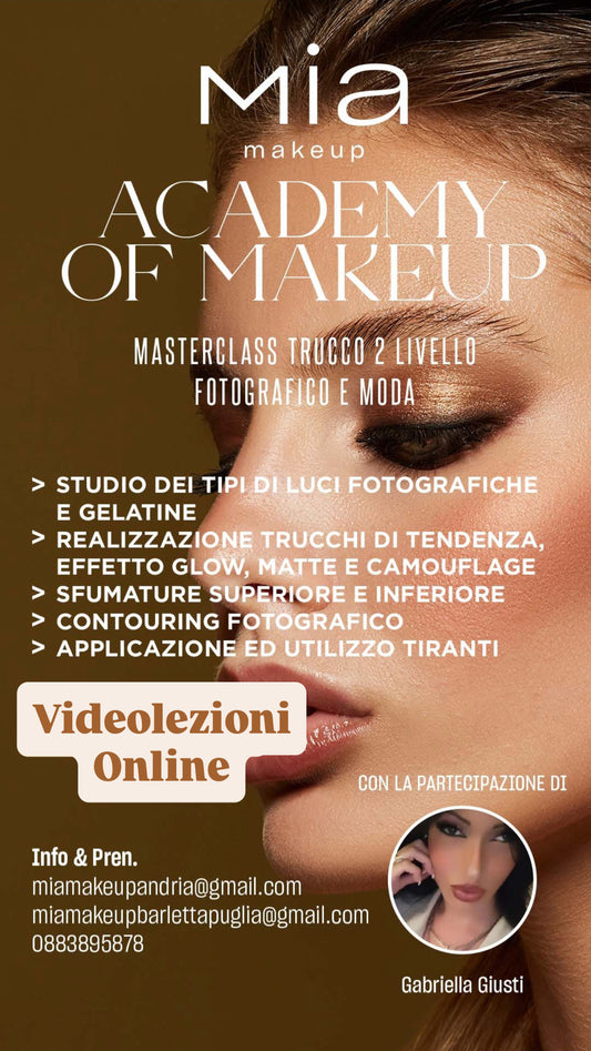 Masterclass Trucco fotografico • Online