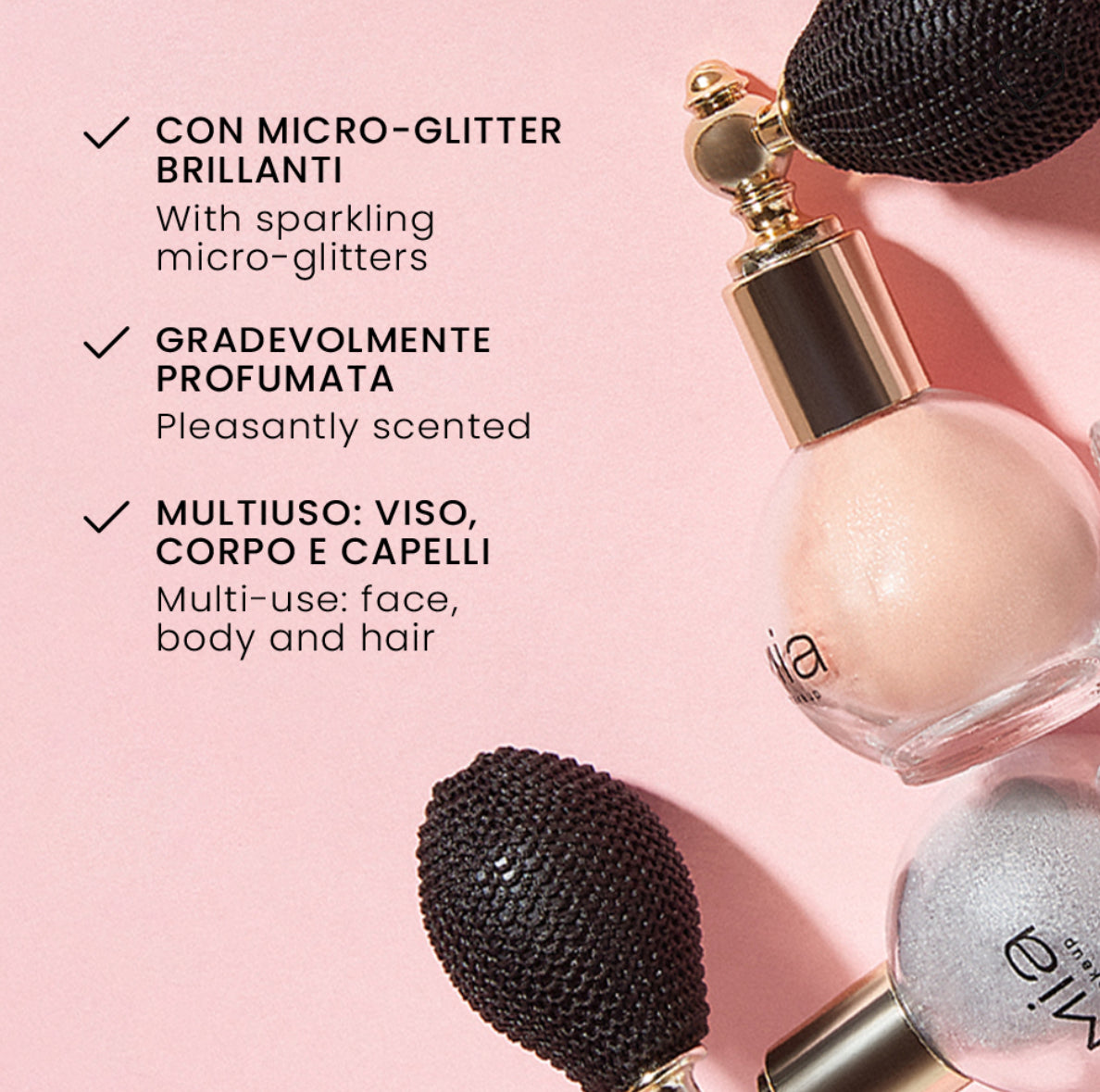 SPARKLING POWDER Cipria spray luminosa