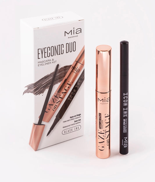 EYECONIC DUO • Gaze on stage mascara - Icon Ink 01 Black Ink