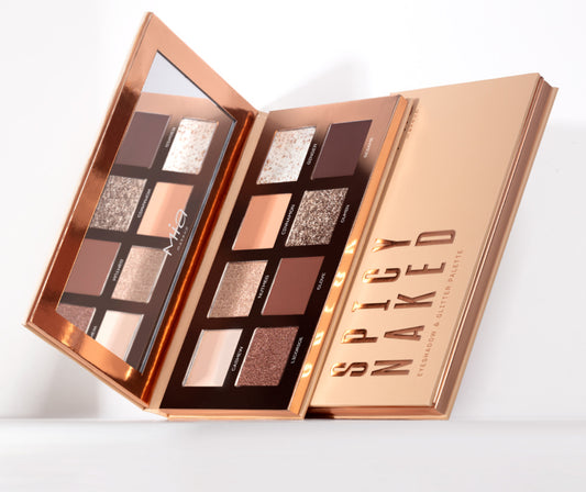 SPICY NAKED • Palette ombretti multifinish