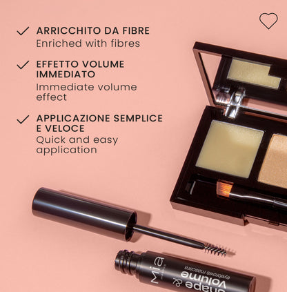 SHAPE & VOLUME • Mascara colorato sopracciglia
