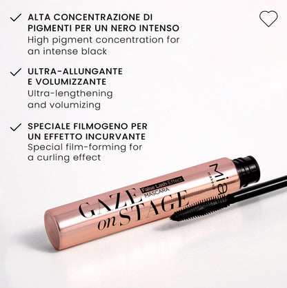 GAZE ON STAGE • Mascara 3d effetto CIGLIA FINTE