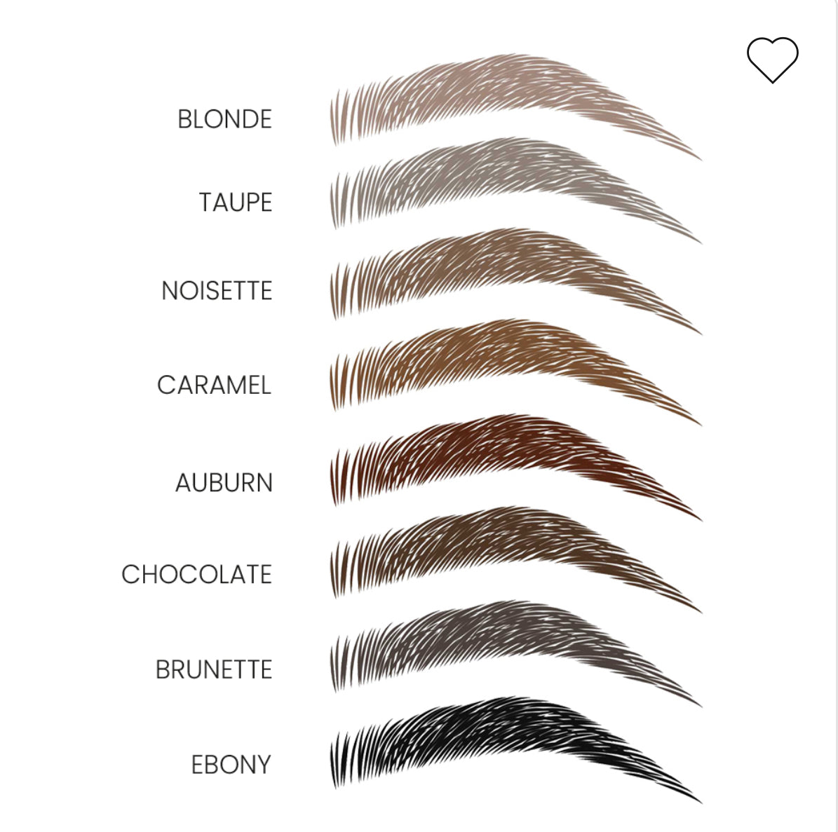 SHAPE & VOLUME • Mascara colorato sopracciglia
