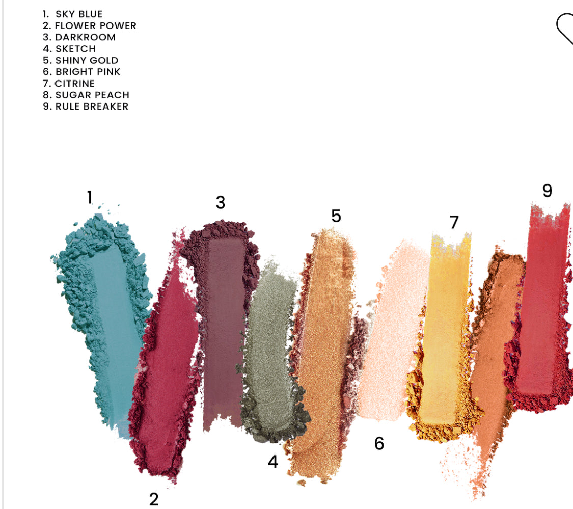 GLAM EYESHADOW POP PALETTE